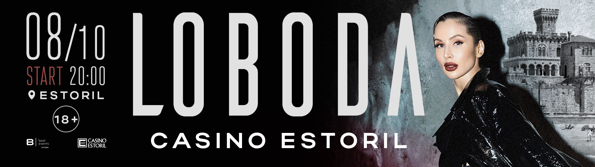 Cantora ucraniana Loboda apresenta os grandes êxitos no Casino Estoril