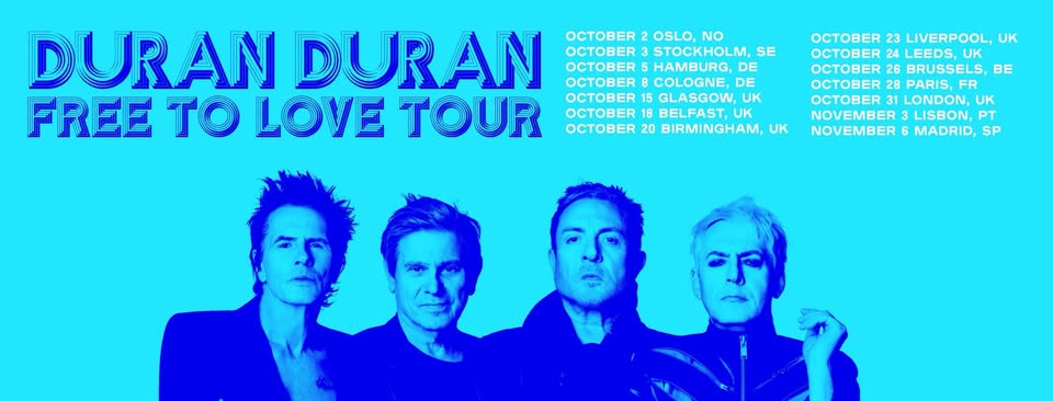 DURAN DURAN – Free To Love Tour passa por Lisboa